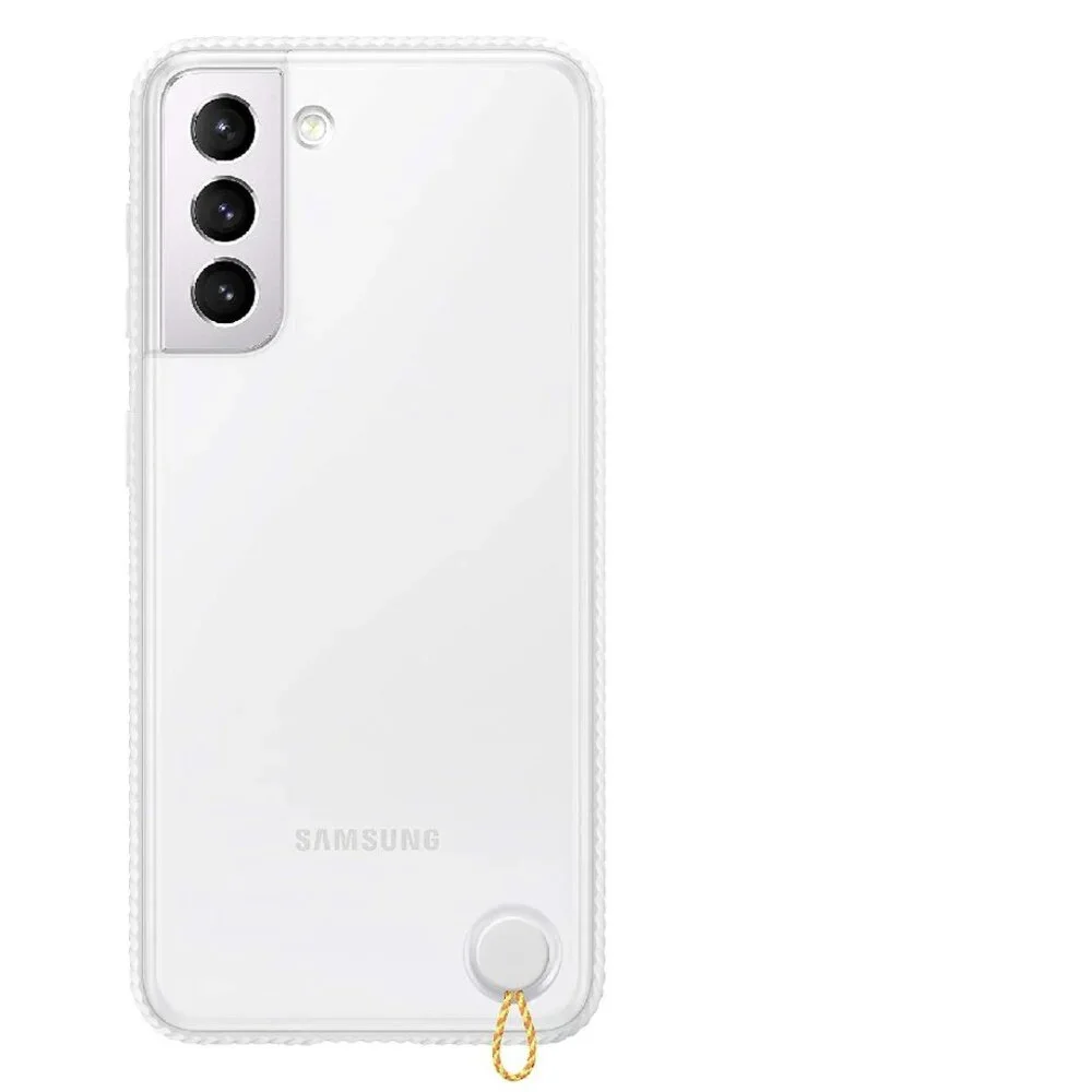 NWT Samsung Galaxy S21, Clear Protective Cover - Clear Plastic NEW